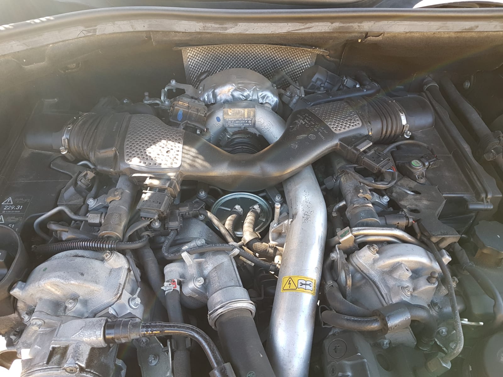 Motor Mercedes ML 320 CDI 3.0CDI 225 cv segunda mano Ref